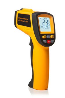 Infrarot-Thermometer - Temperaturmessung ohne Kontakt Infrarot-Thermometer - Temperaturmessung ohne Kontakt